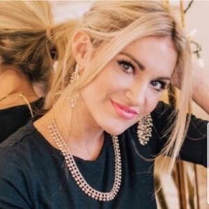 💕KENDRA SCOTT💕 Oscar Rose Gold Choker Necklace Blush Crystal NWT